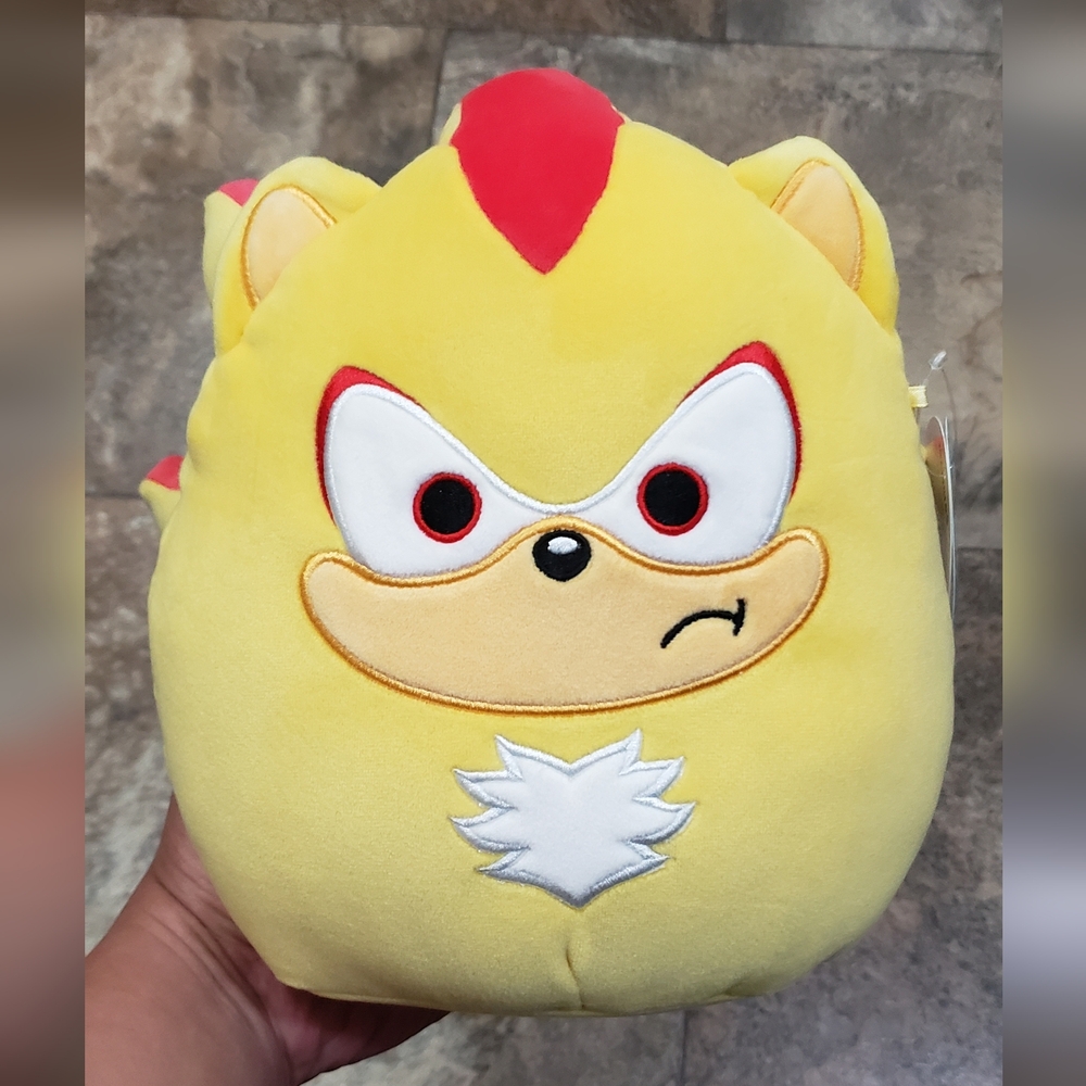 Sonic 3 Super Shadow Squishmallow